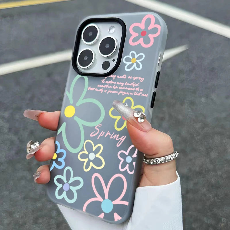 SpringBloom | Floral Silicone Case