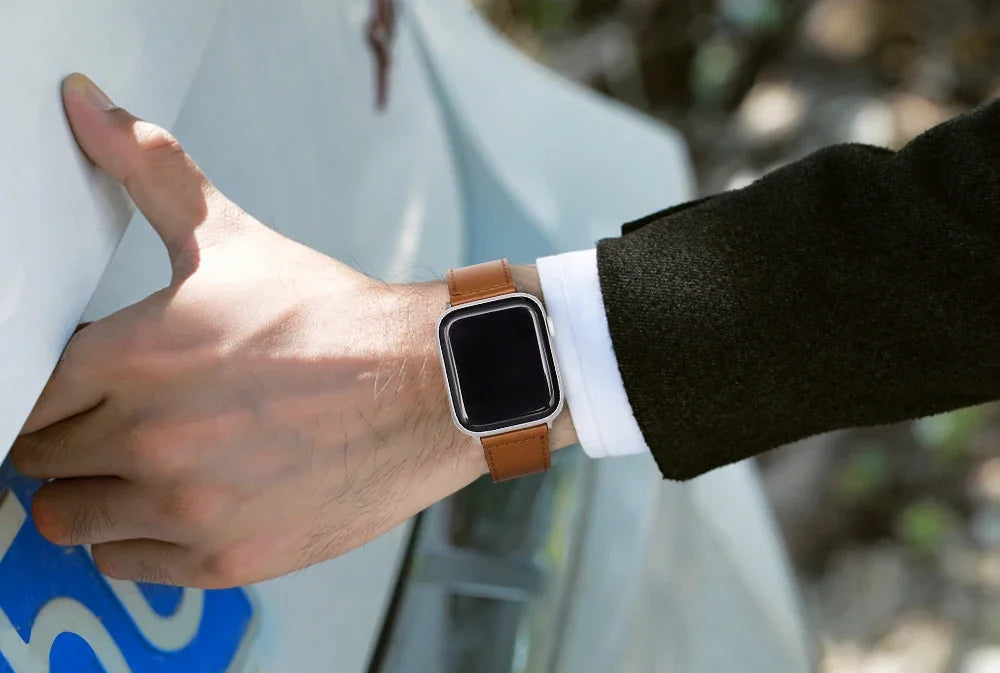 Business Leather Apple Watch Band