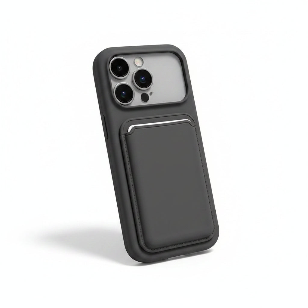 MagSafe Silicone Wallet iPhone Case