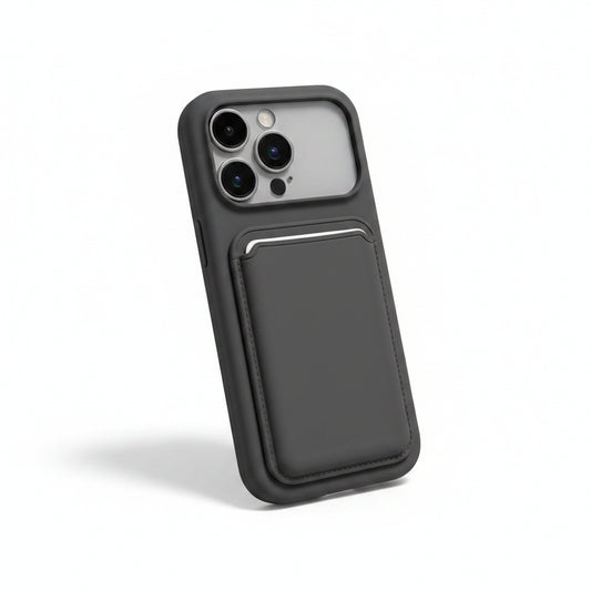 MagSafe Silicone Wallet iPhone Case