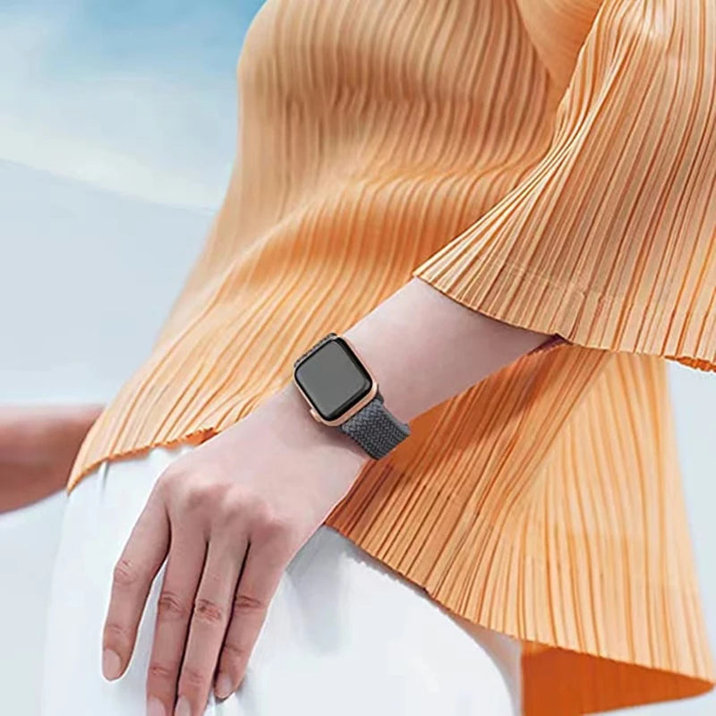 FlexWeave | Elastic Braided Band For Apple Watch