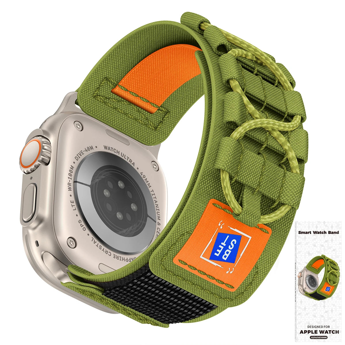 Tactical Nylon Trail Band for Apple Watch