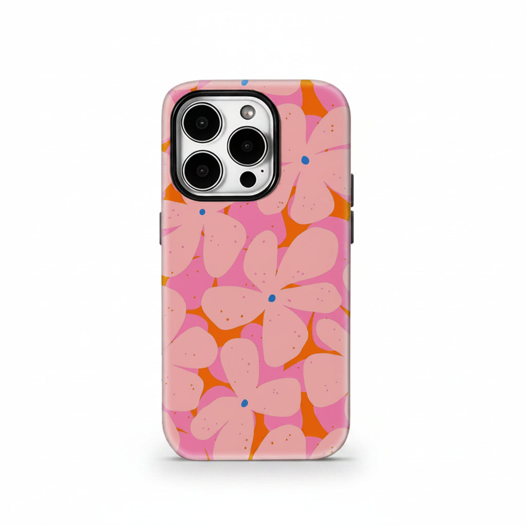 Tangerine Petal MagSafe iPhone Case