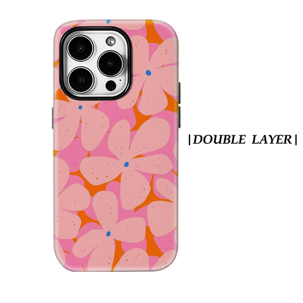 TangerineBloom Mag | Tough Floral Case