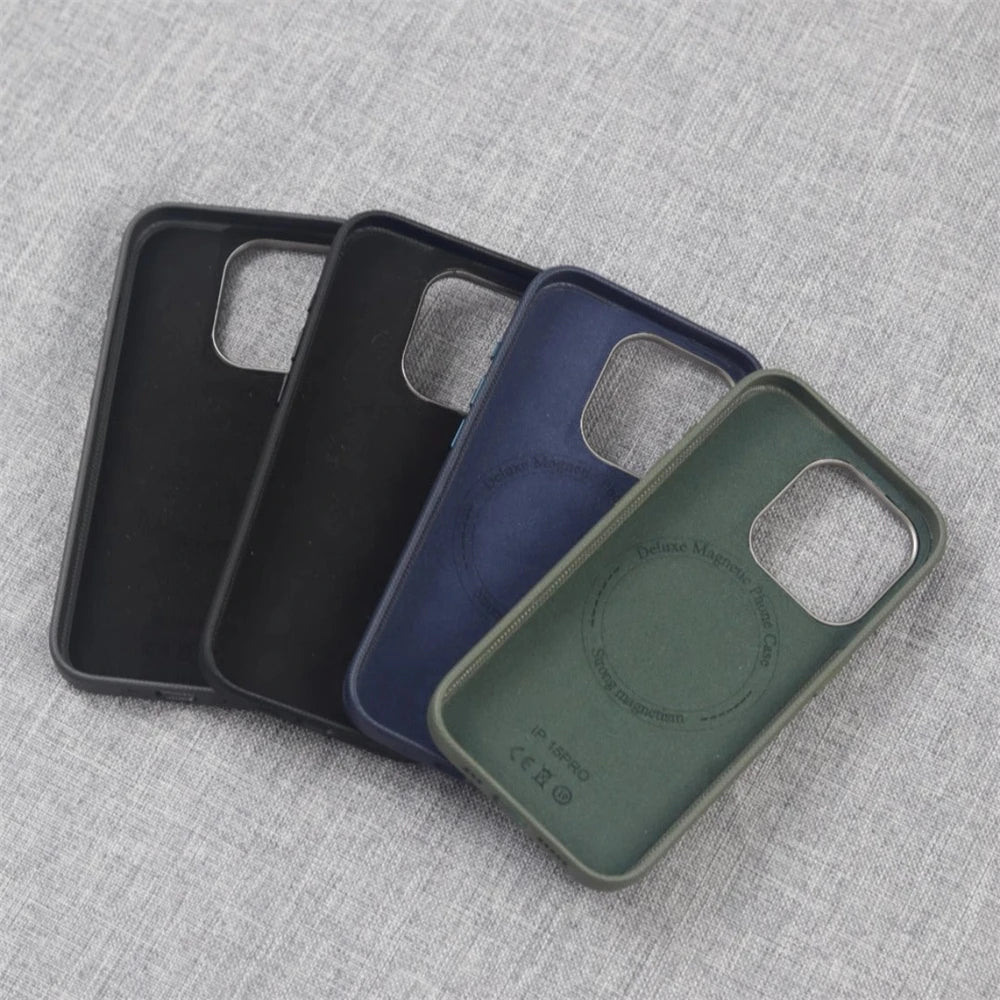 AlloyLux | MagSafe Leather Case