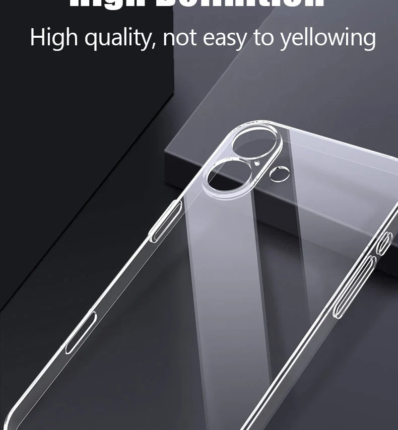 Clear Silicone iPhone Protective Case