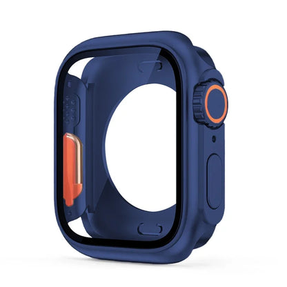 Apple Watch Tempered Glass Bumper Case