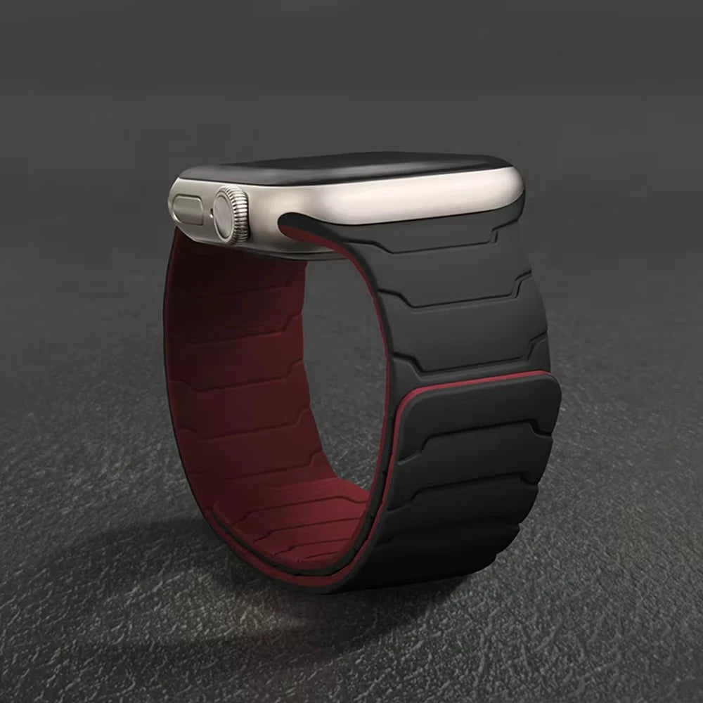 Magnetic Silicone Apple Watch Band