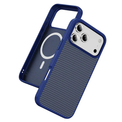 Funda para iPhone de fibra de carbono con MagSafe
