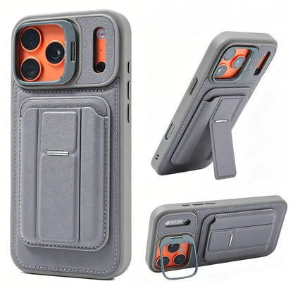 Luxury Folding Wallet Stand iPhone Case