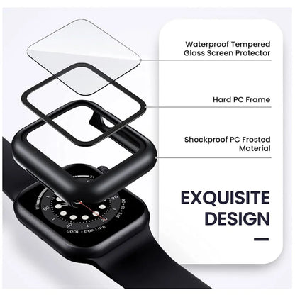Funda protectora de cristal templado para Apple Watch