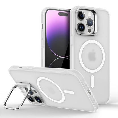 MagSafe Metal Lens Stand iPhone Case