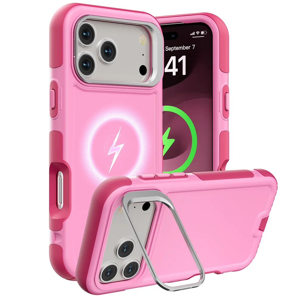 Heavy Duty MagSafe Metal Ring iPhone Case