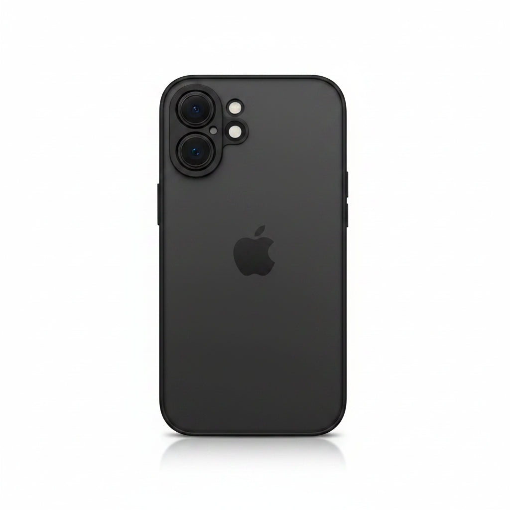 Luxury Matte Transparent Bumper iPhone Case