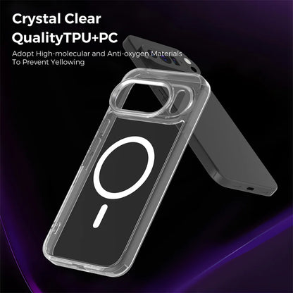 Funda Magnética Transparente de Lujo para Google Pixel
