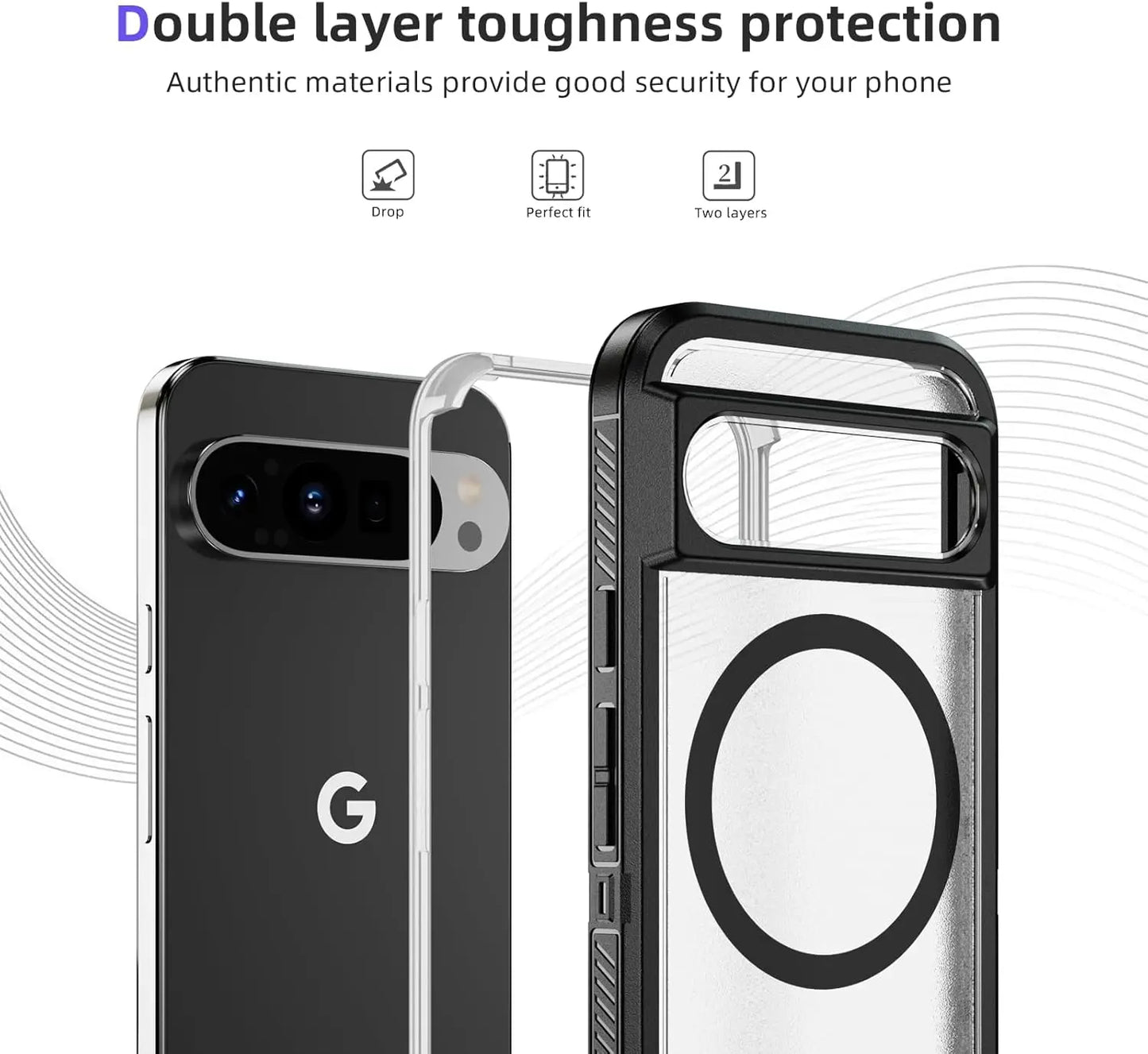 Military Grade MagSafe Armor Case for Google Pixel