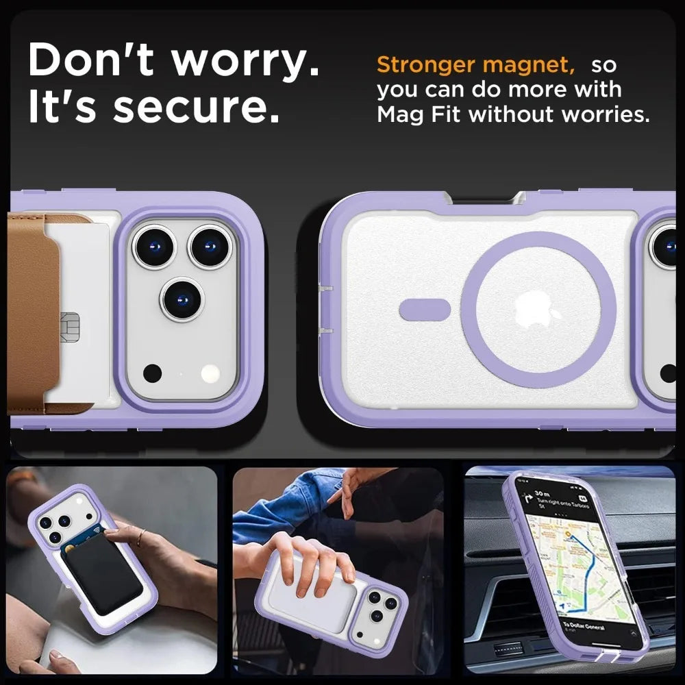 Matte Clear MagSafe iPhone Protective Case