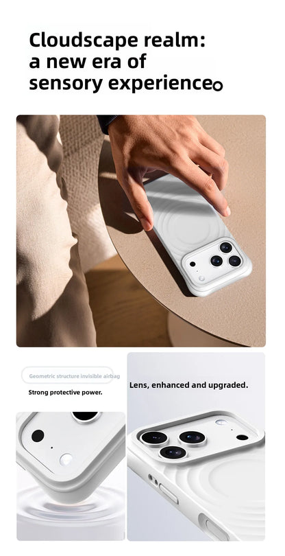 Water Ripple MagSafe Silicone iPhone Case