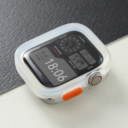 Soft Silicone Apple Watch Protective Case