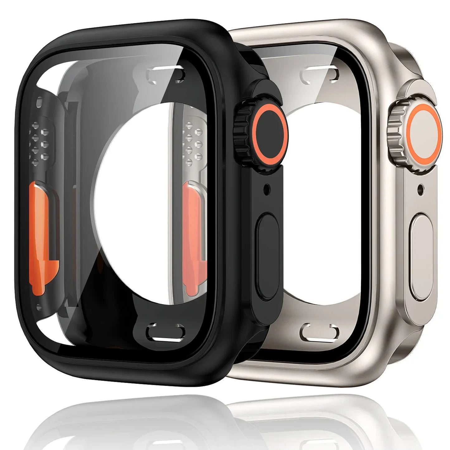 Apple Watch Tempered Glass Bumper Case