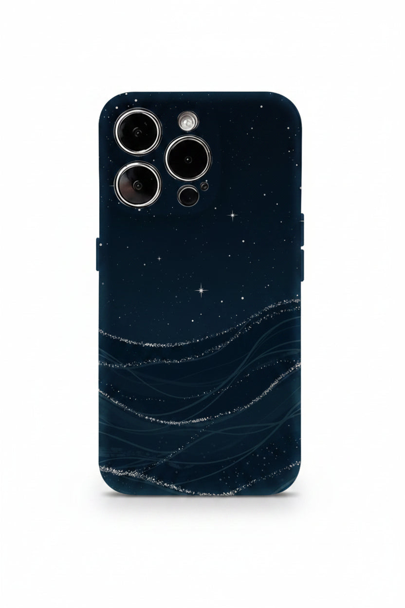 Starry Night Waves MagSafe iPhone Case