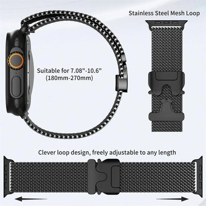 Titanium Milanese Loop Band for Apple Watch