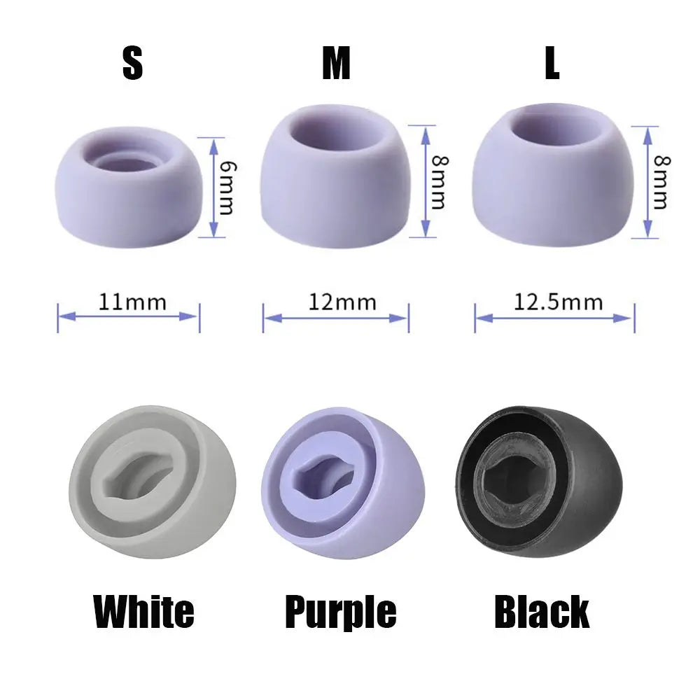 6-Pack Silicone Ear Tips for Galaxy Buds Pro