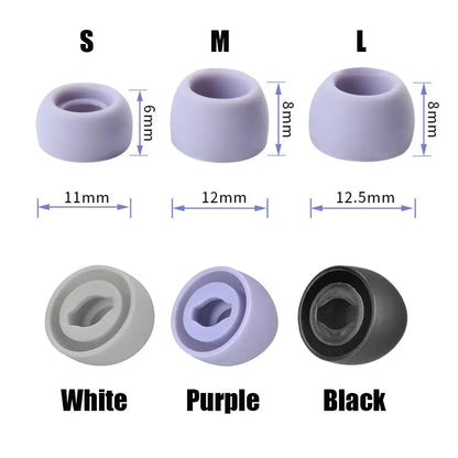 6-Pack Silicone Ear Tips for Galaxy Buds Pro