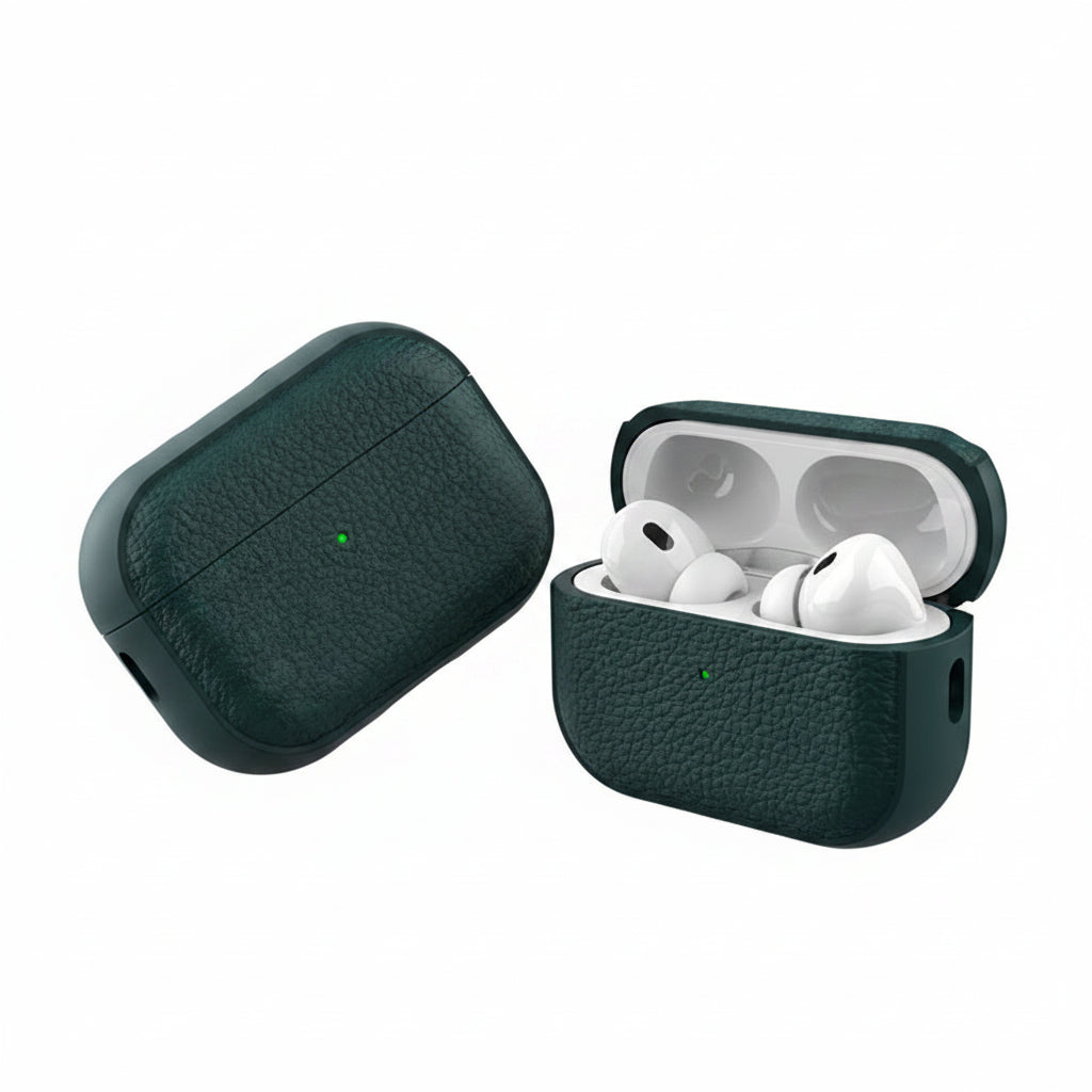 Funda protectora de cuero para AirPods