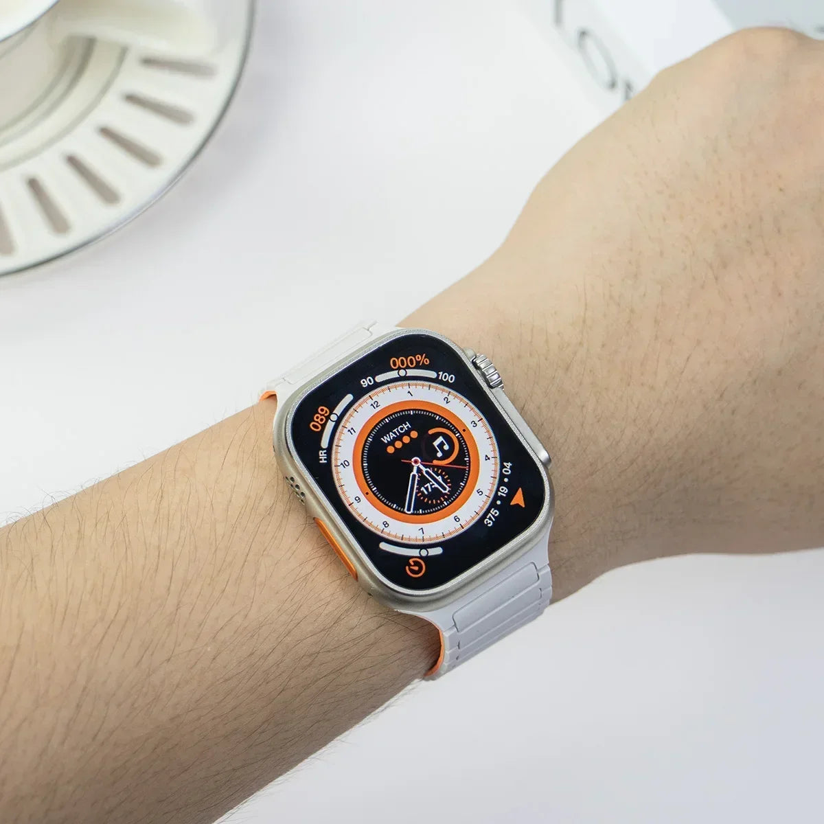 Magnetic Silicone Apple Watch Band