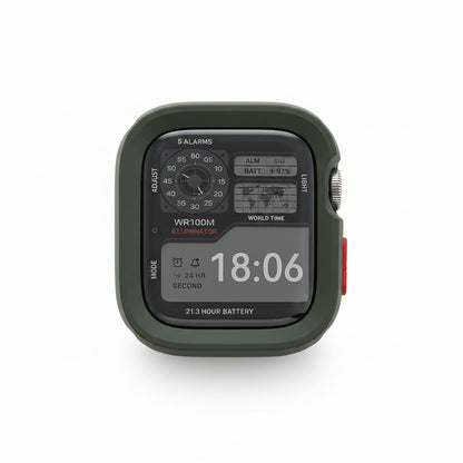 Soft Silicone Apple Watch Protective Case