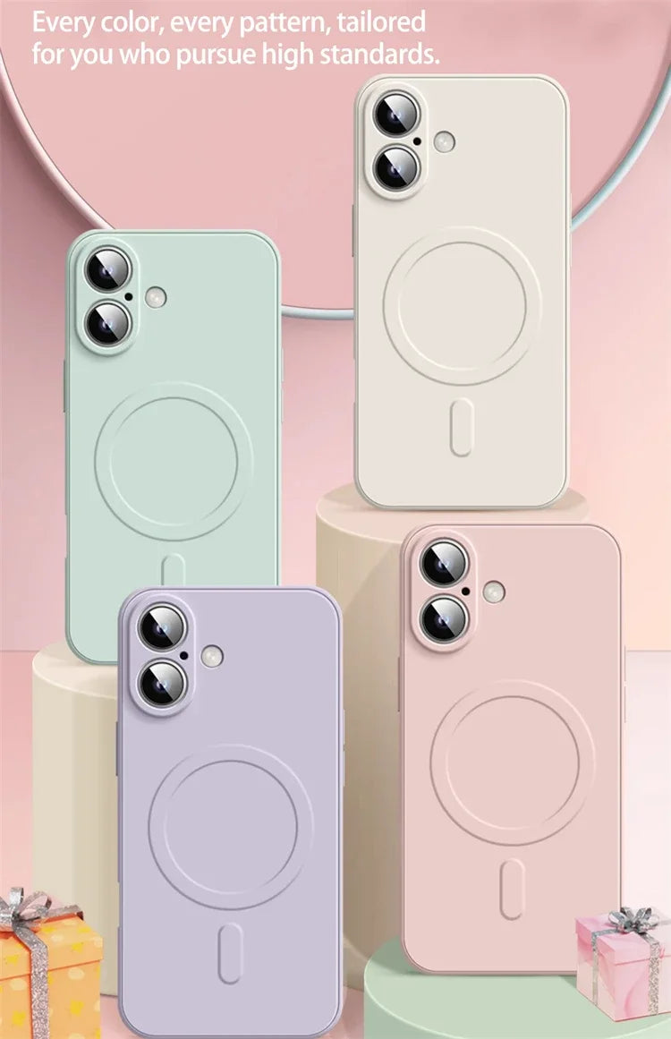 Liquid Silicone MagSafe iPhone Case