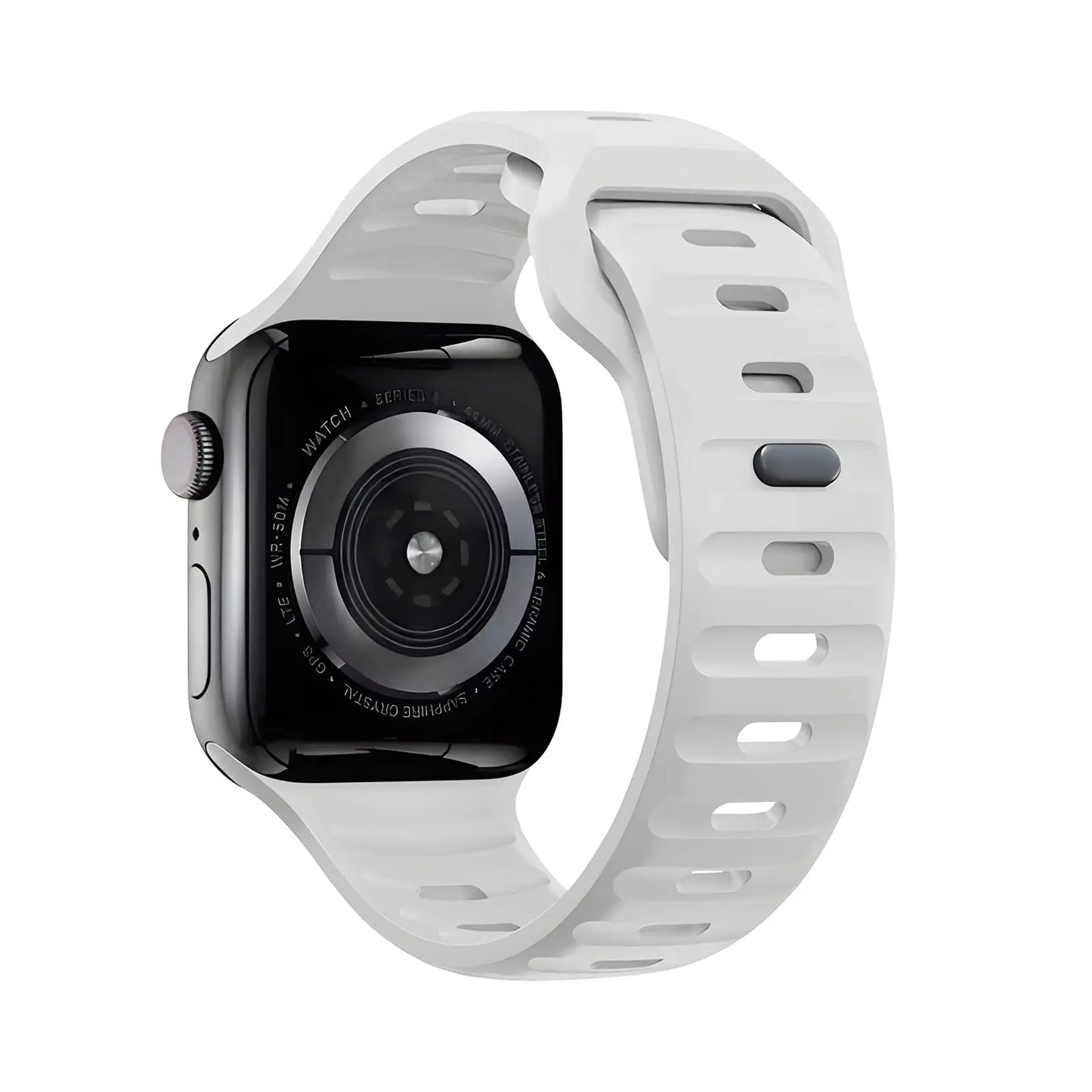 Wide Sport Silicone Apple Watch Band
