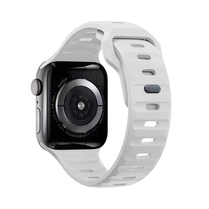 Wide Sport Silicone Apple Watch Band