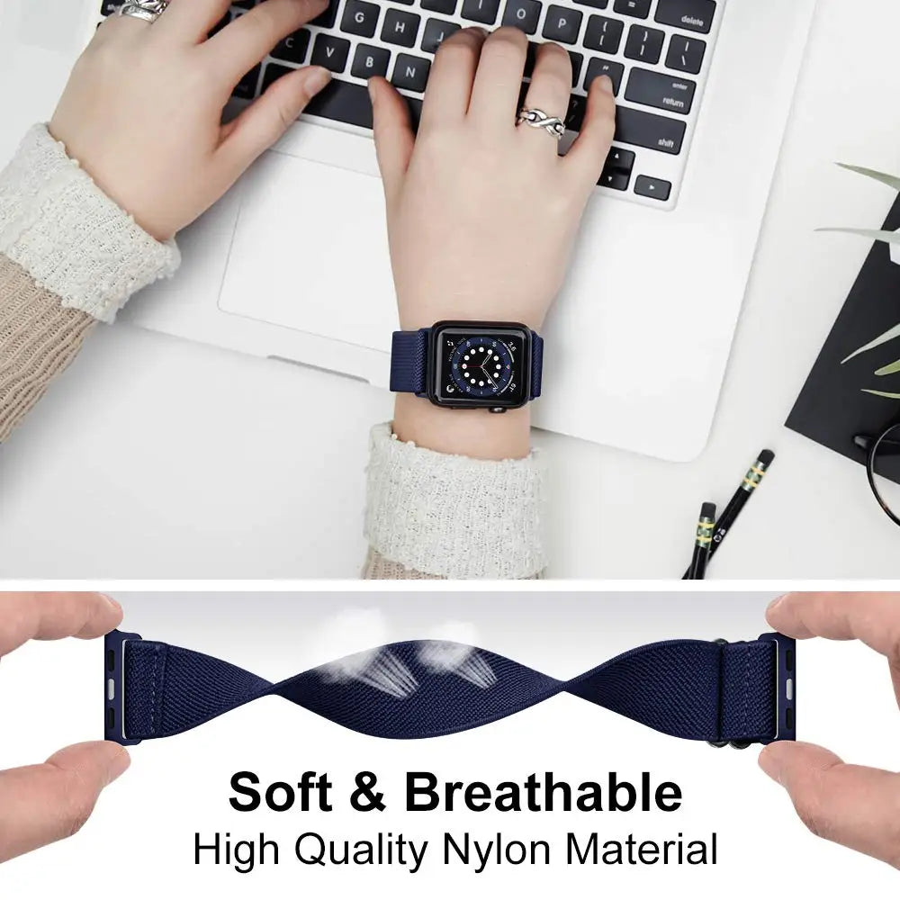FlexLoop | Elastic Nylon Band For Apple Watch