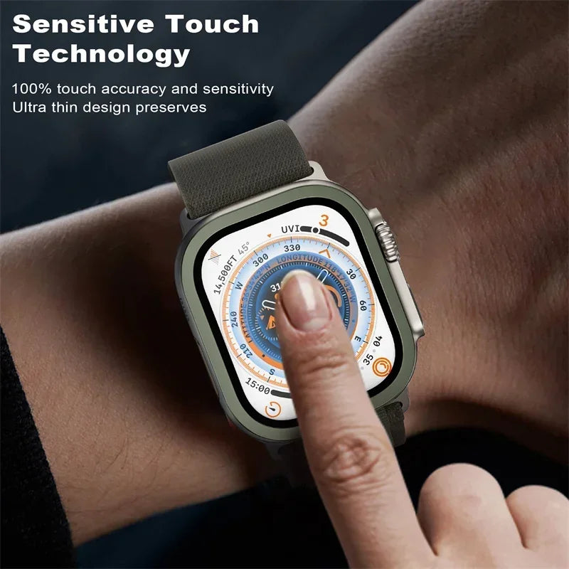2-Pack Apple Watch Ultra Tempered Glass Protector
