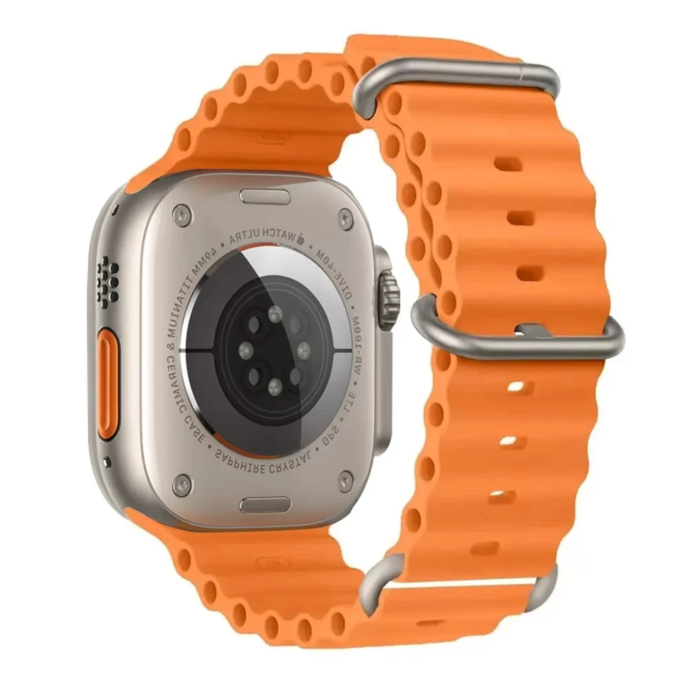 Ocean Silicone Apple Watch Band