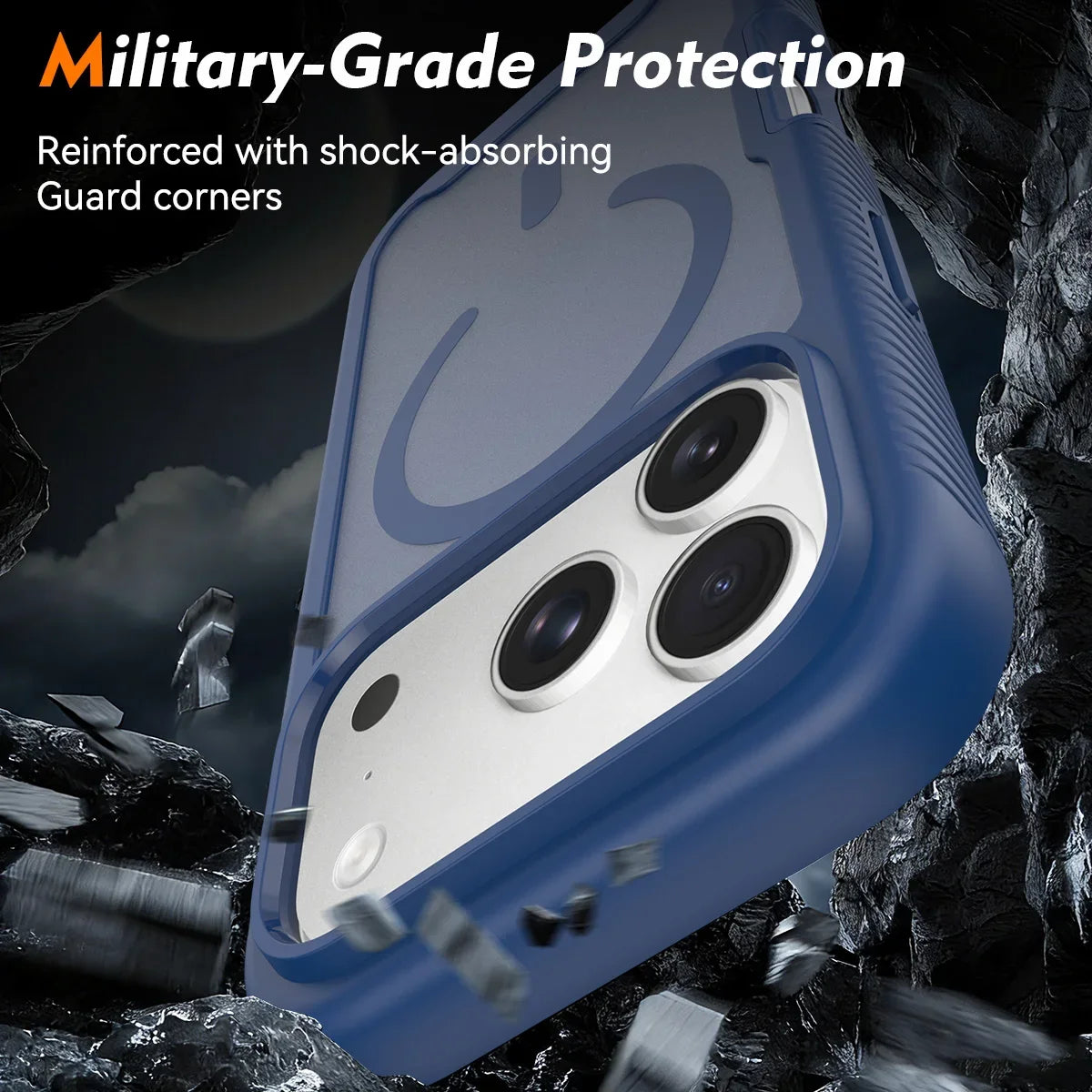 360 Full Body Matte MagSafe iPhone Case