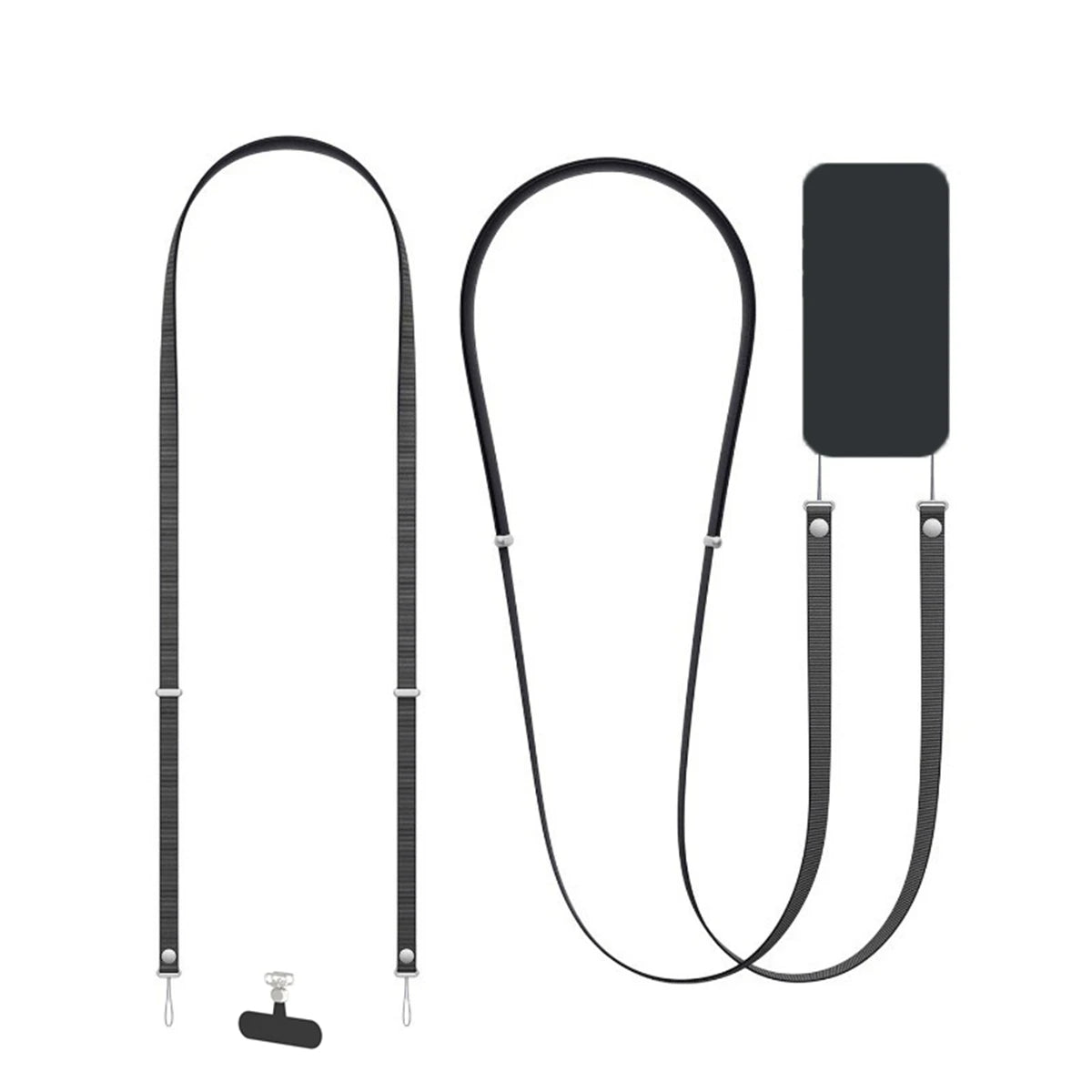 Magnetic Nylon Phone Lanyard Strap