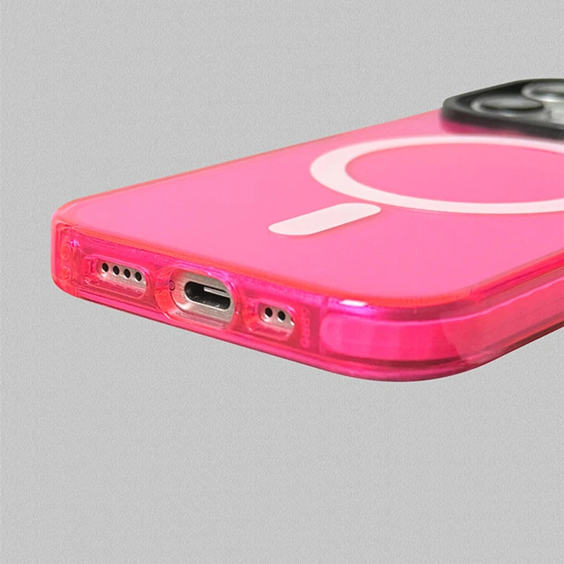 Neon Glow | Magnetic Clear Case