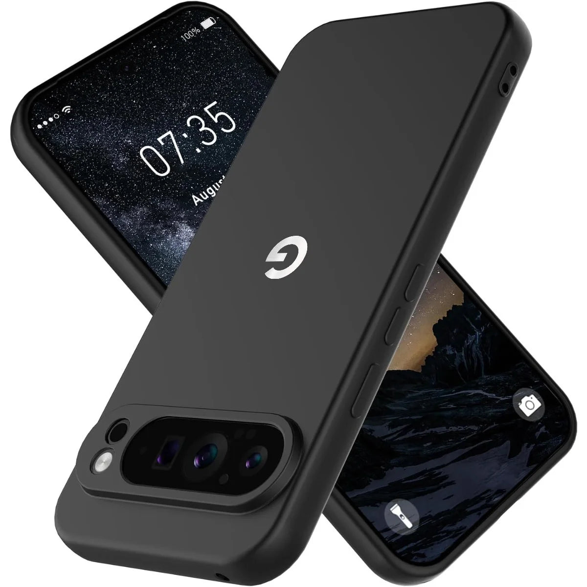 Funda protectora de silicona suave para Google Pixel