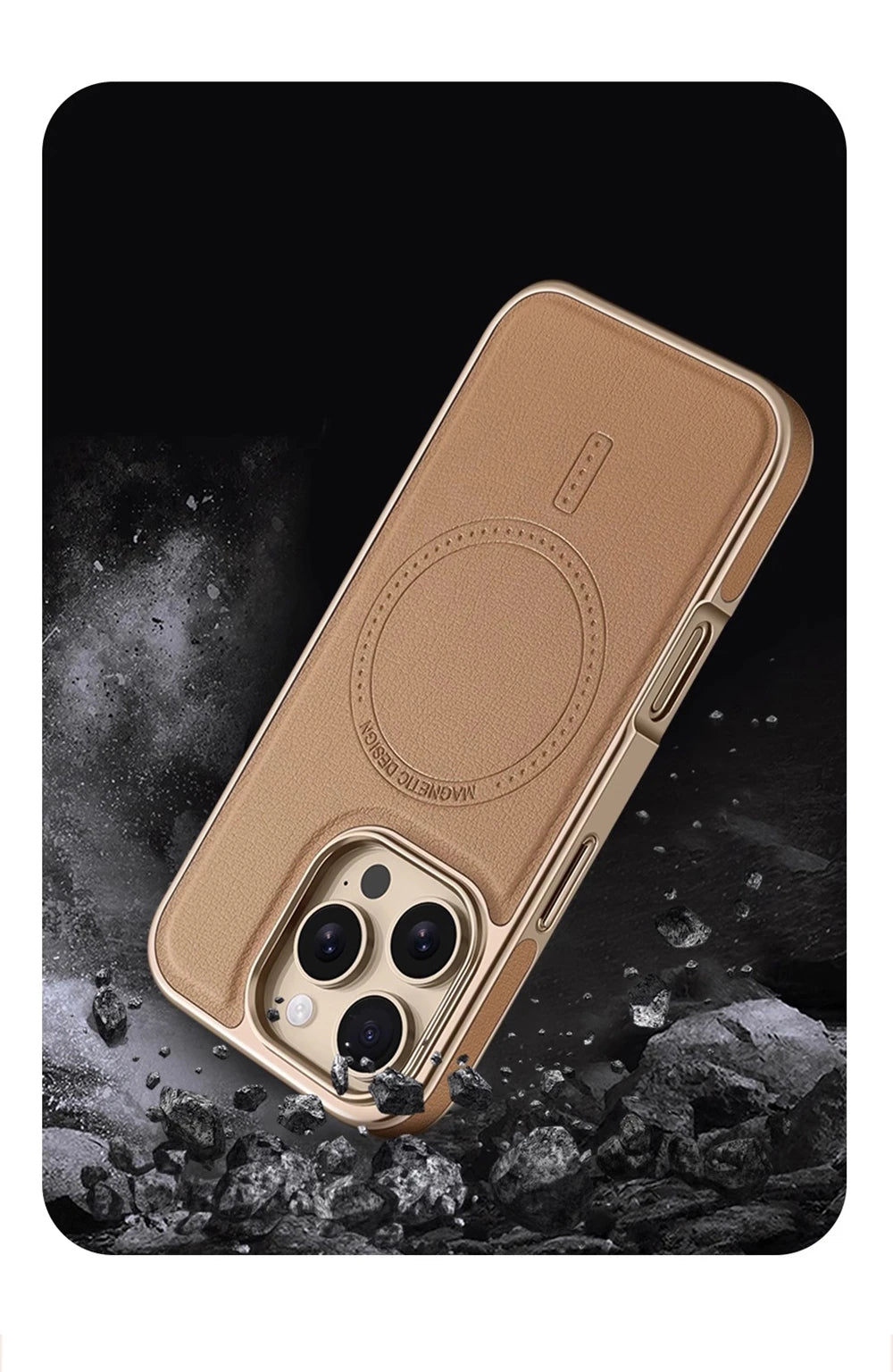 ExecutiveShield | MagSafe Leather Case