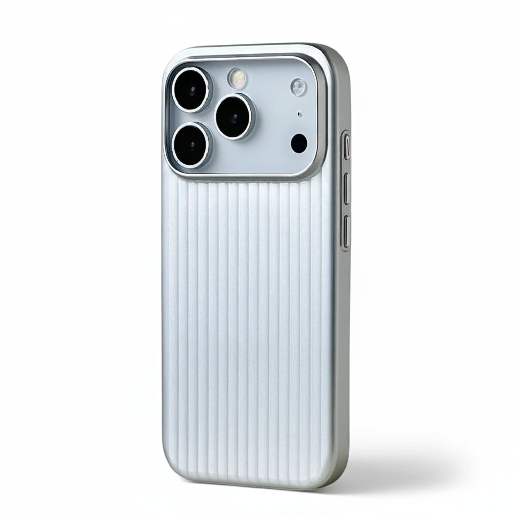 Luxury Luggage Stripe MagSafe iPhone Case
