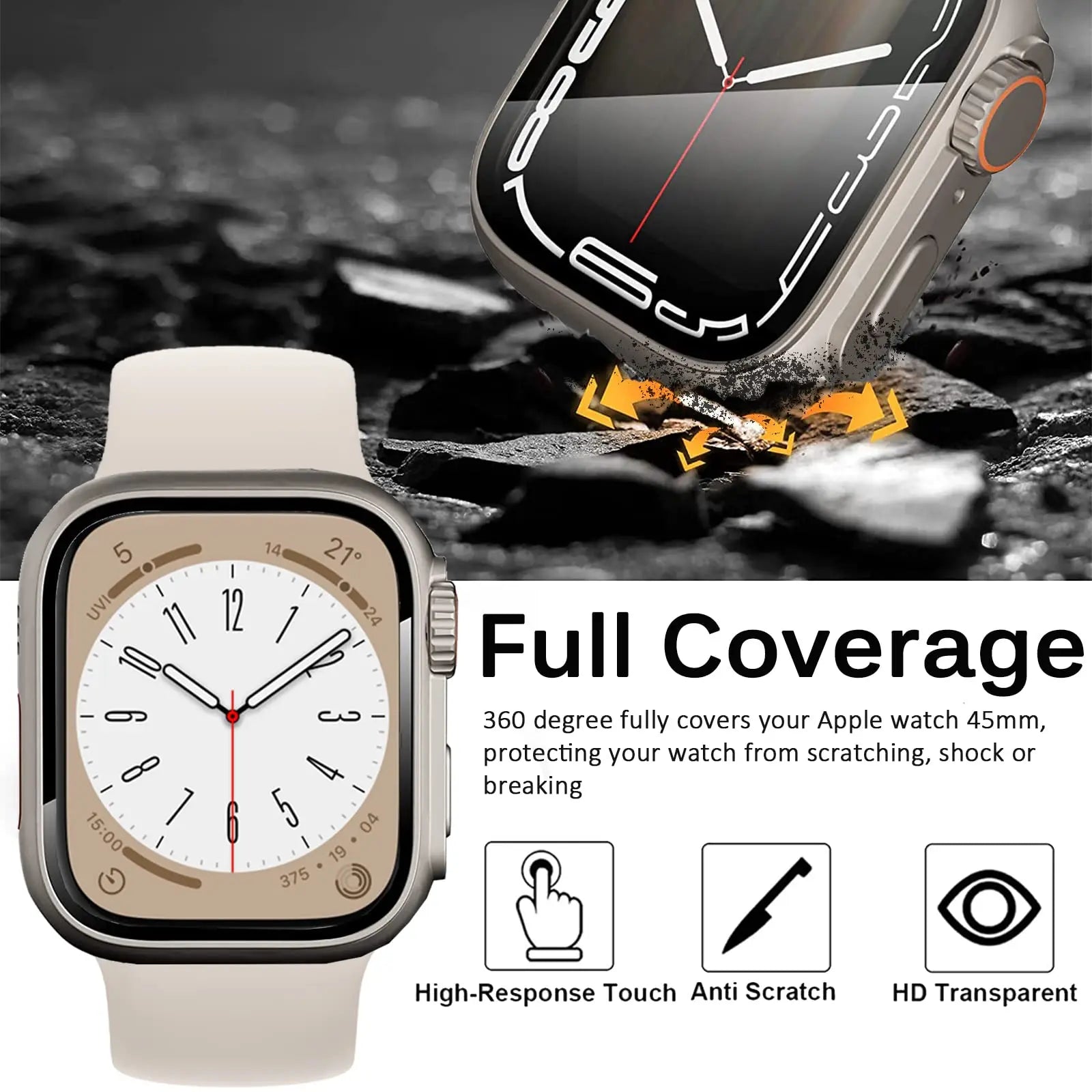 CrystalShield | Apple Watch Protective Case