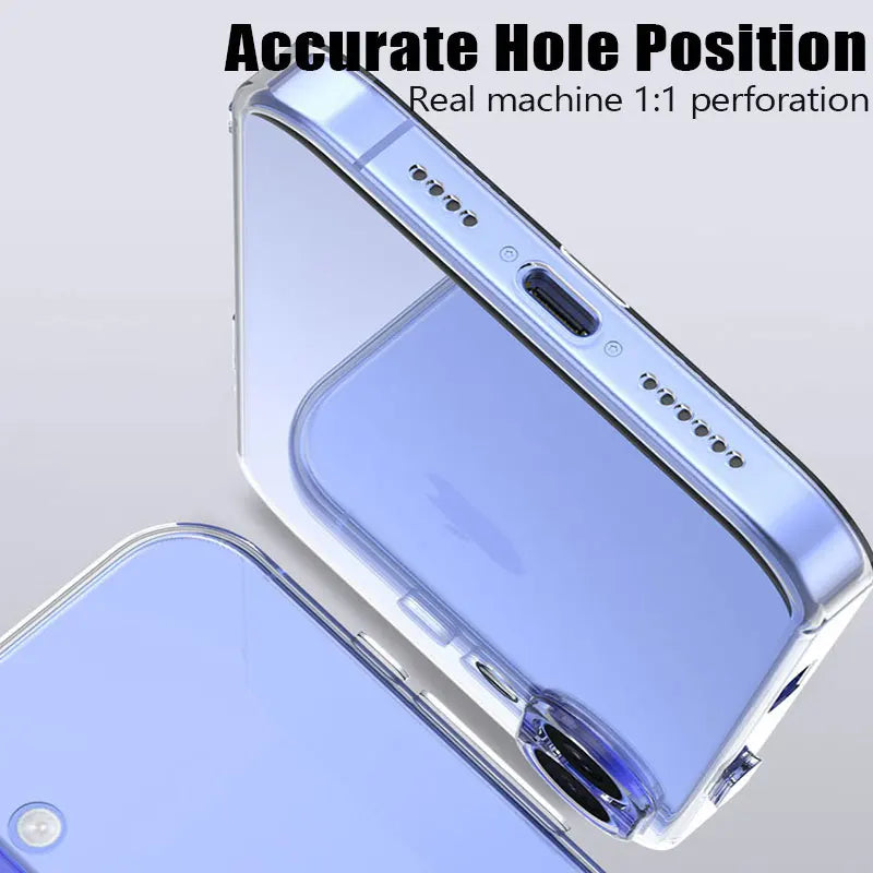Clear Silicone iPhone Protective Case