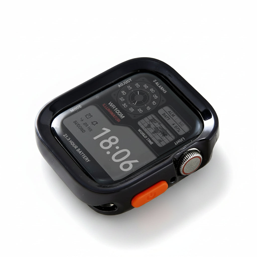 Soft Silicone Apple Watch Protective Case