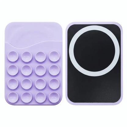 Ultra-Thin MagSafe Silicone Card Holder Sleeve