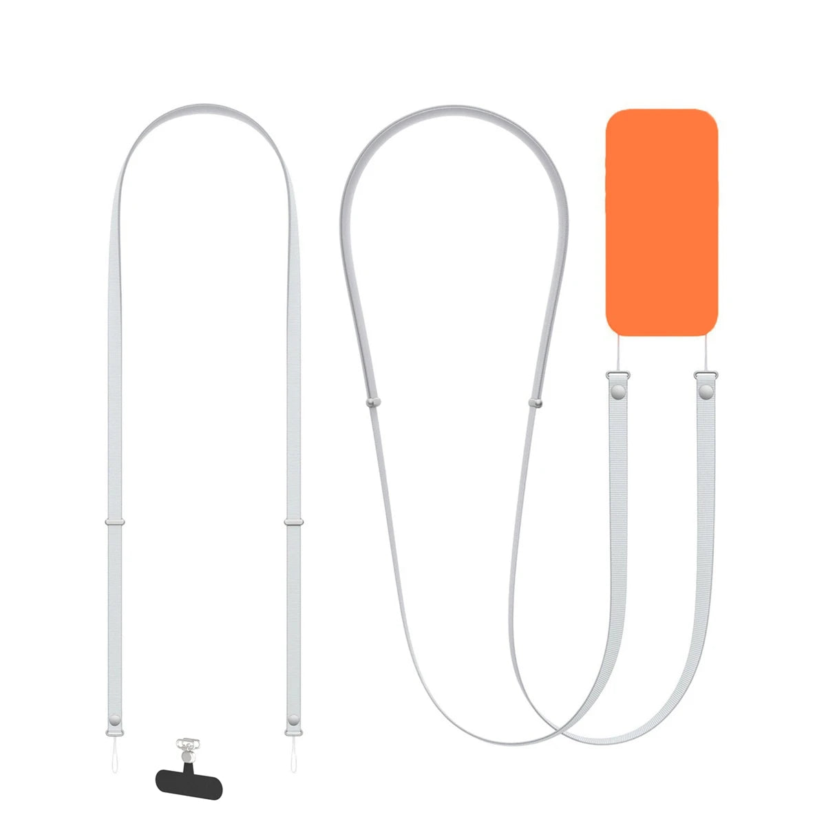 Magnetic Nylon Phone Lanyard Strap