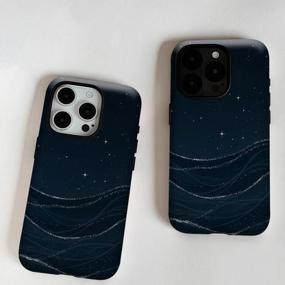 Starry Night Waves MagSafe iPhone Case
