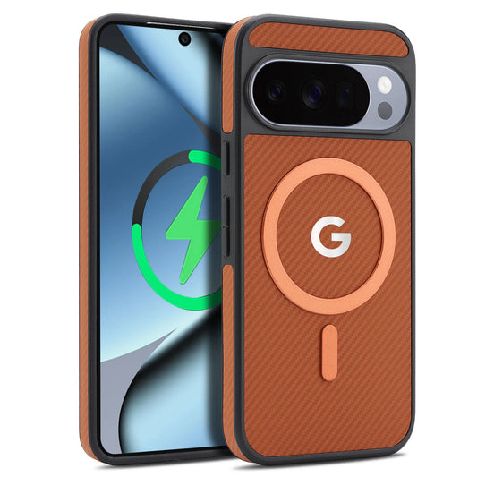 Carbon Fiber MagSafe Case for Google Pixel